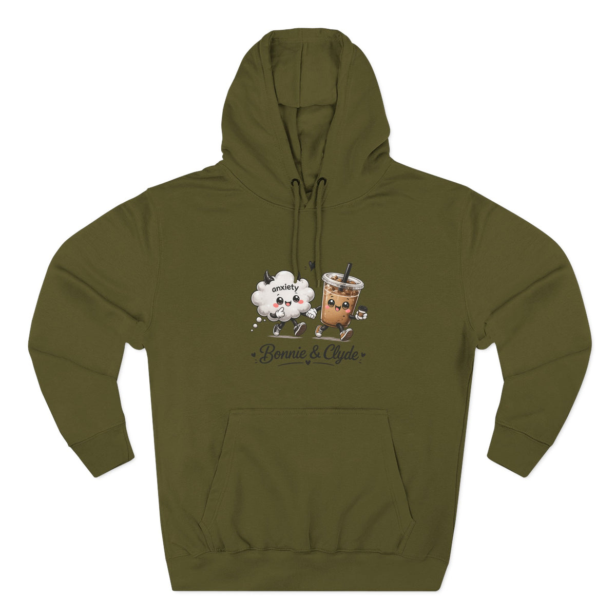 Bonnie & Clyde Coffee Hoodie ☕🤎