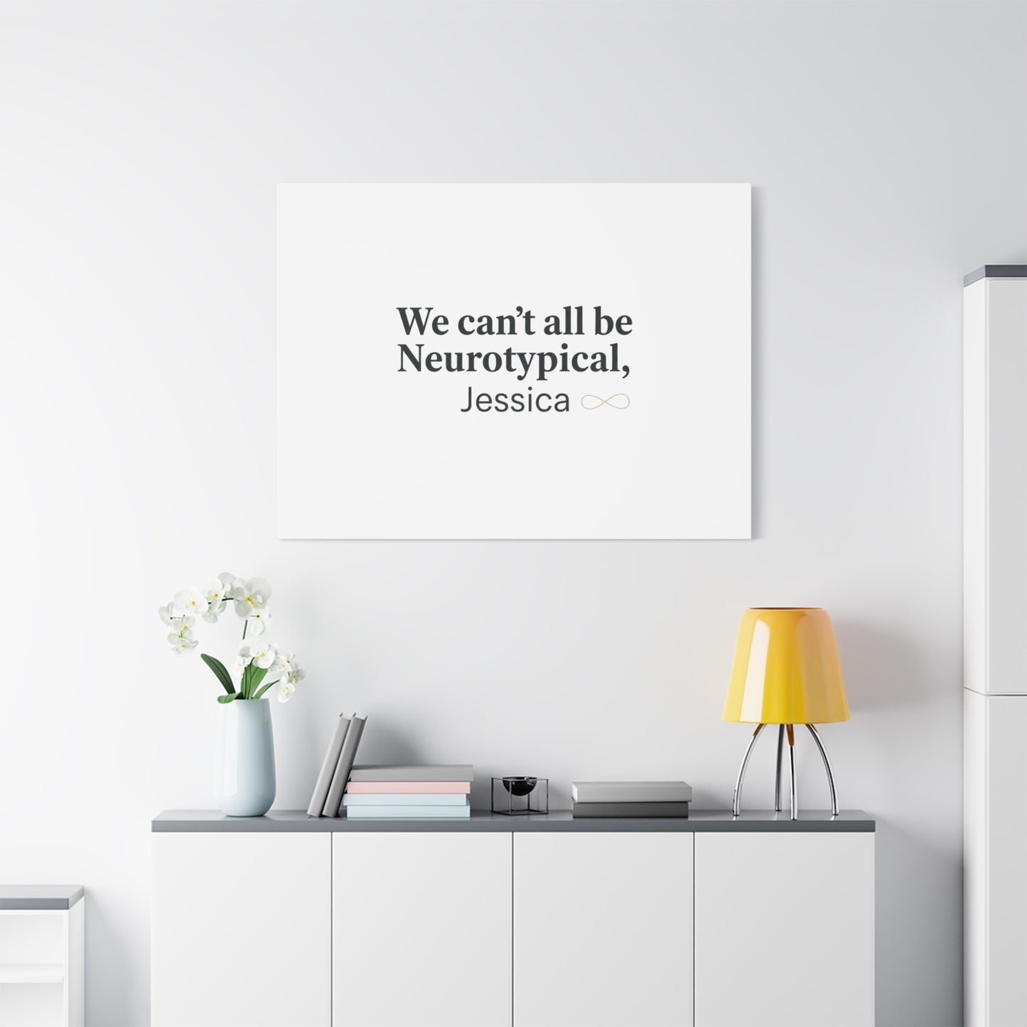 We Can't All Be Neurotypical Canvas | Neurodiversity, Autistic Pride