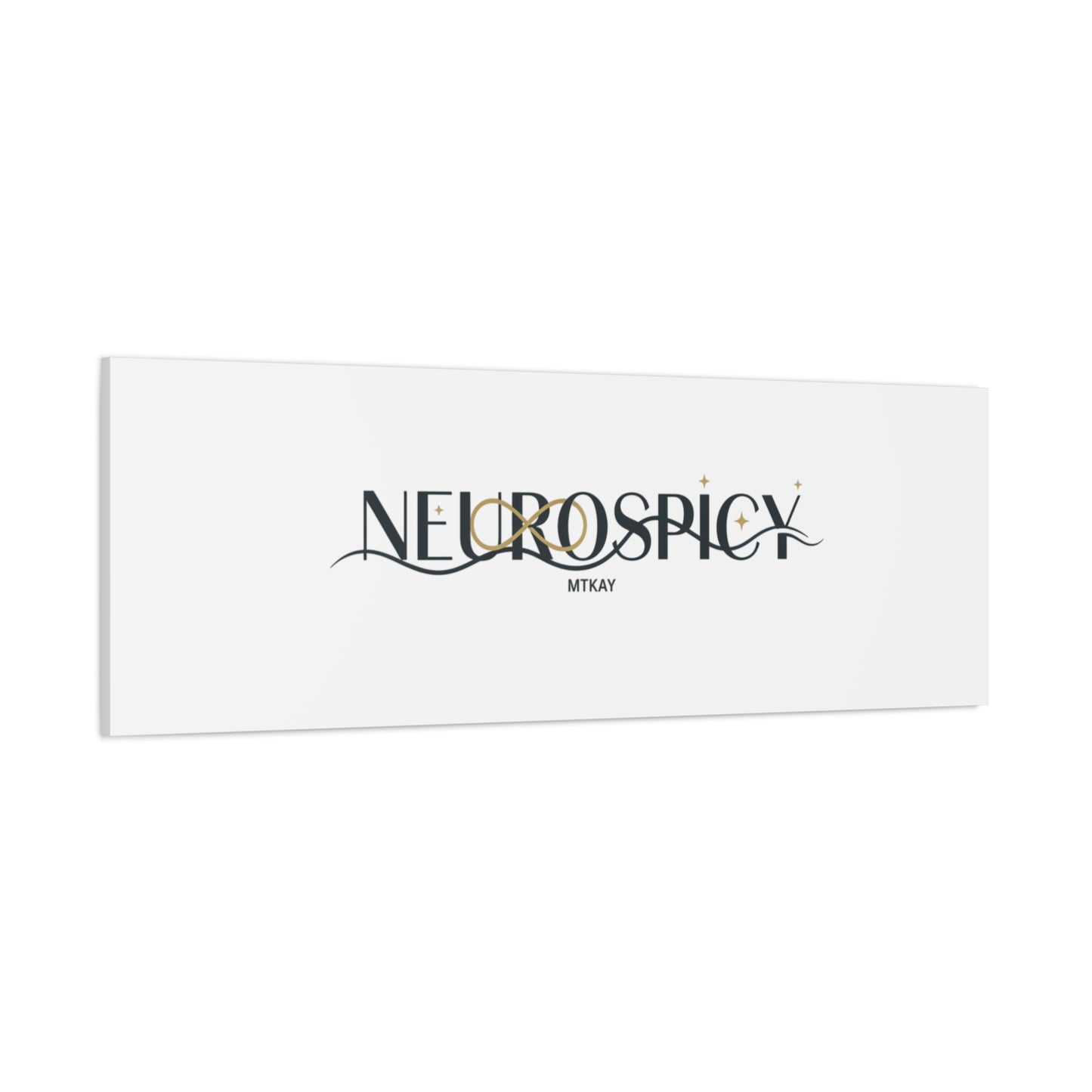 Neurospicy Canvas, Stretched | Autistic Pride, Neurodiversity Acceptance