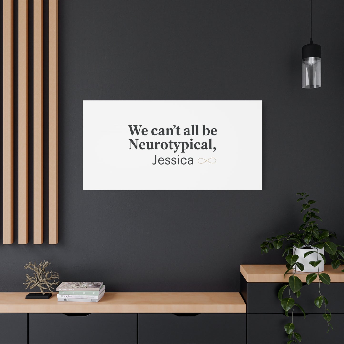 We Can't All Be Neurotypical Canvas | Neurodiversity, Autistic Pride