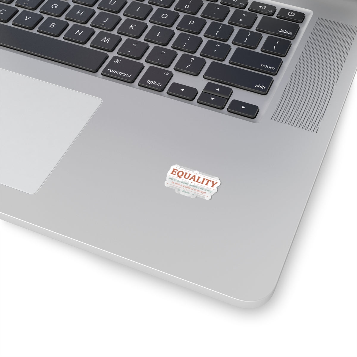 Equality slogan Kiss-Cut Stickers | IWD feminist empowerment, equality design