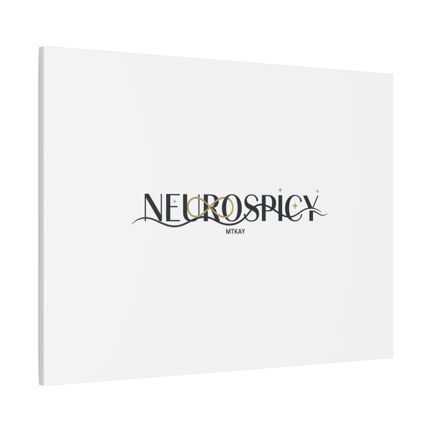 Neurospicy Canvas, Stretched | Autistic Pride, Neurodiversity Acceptance
