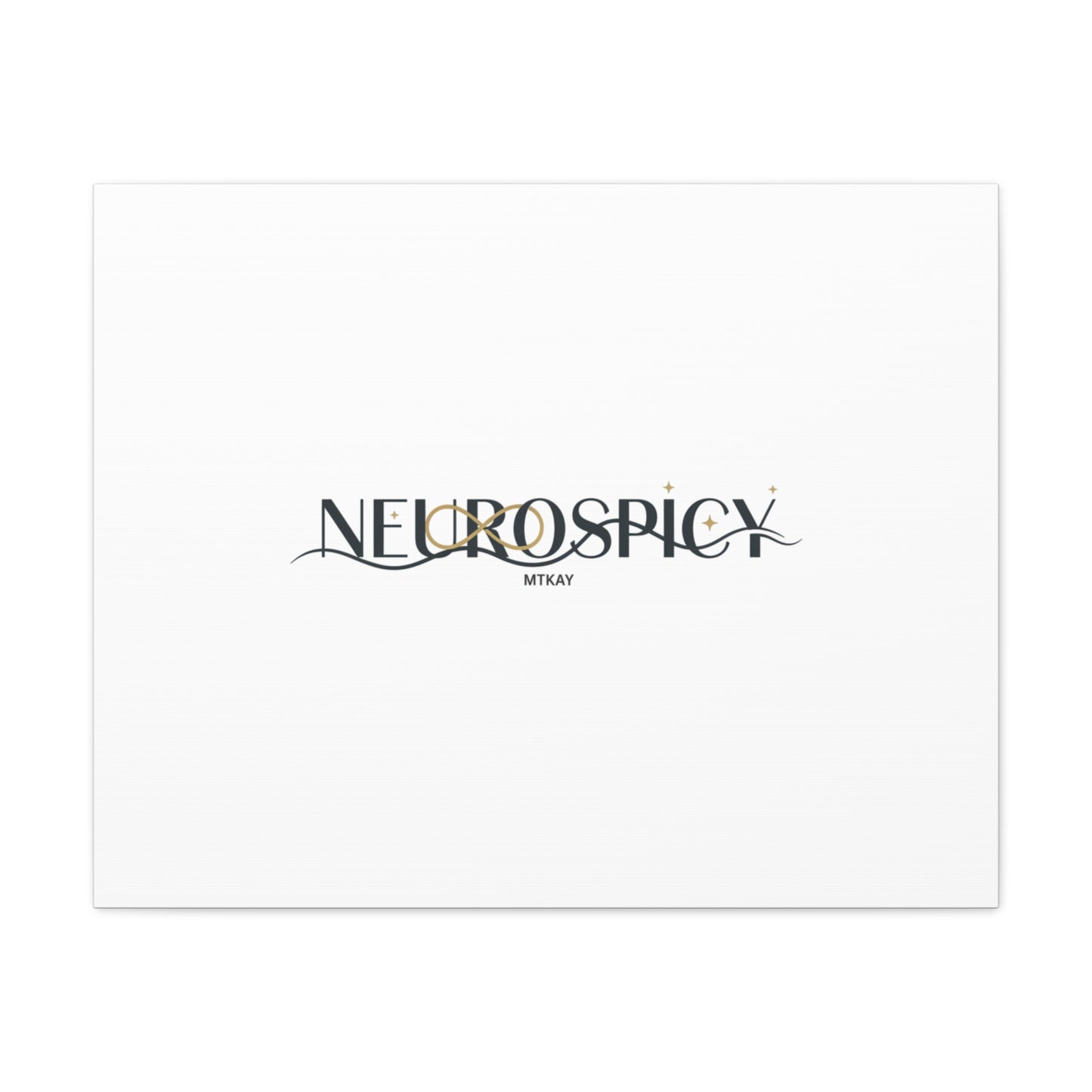 Neurospicy Canvas, Stretched | Autistic Pride, Neurodiversity Acceptance