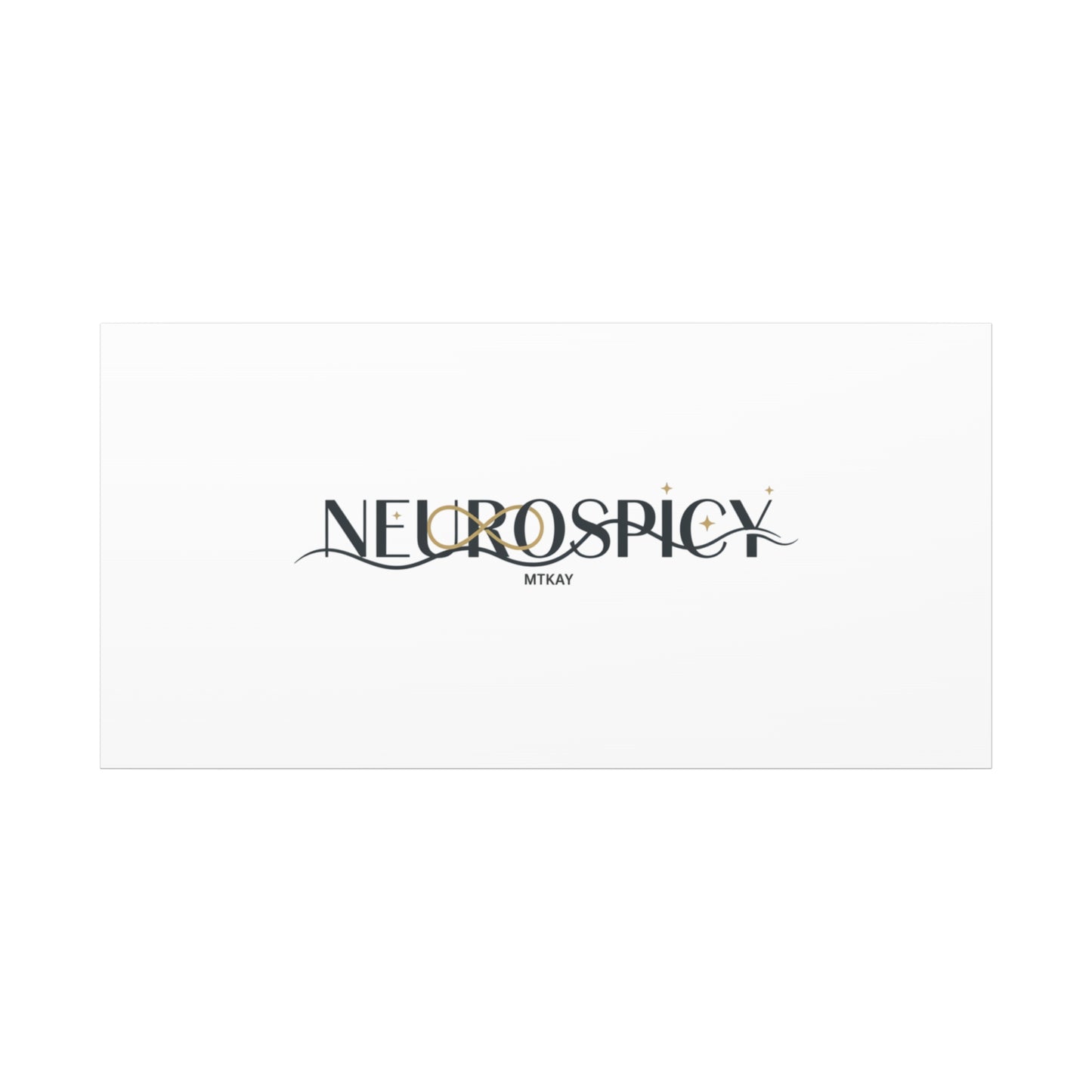 Neurospicy Canvas, Stretched | Autistic Pride, Neurodiversity Acceptance