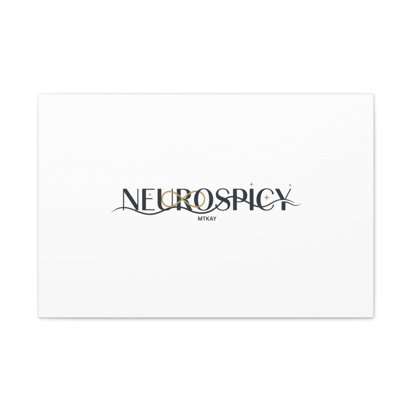 Neurospicy Canvas, Stretched | Autistic Pride, Neurodiversity Acceptance