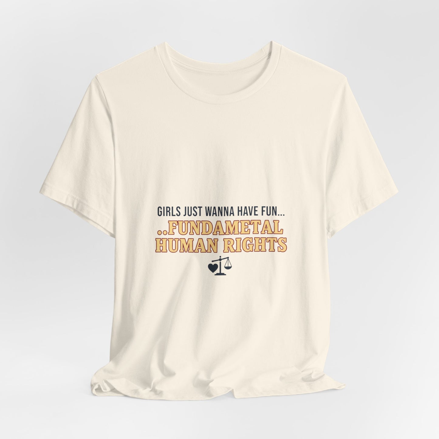 Fundamental Human Rights Tee | International Women's Day, IWD Typography
