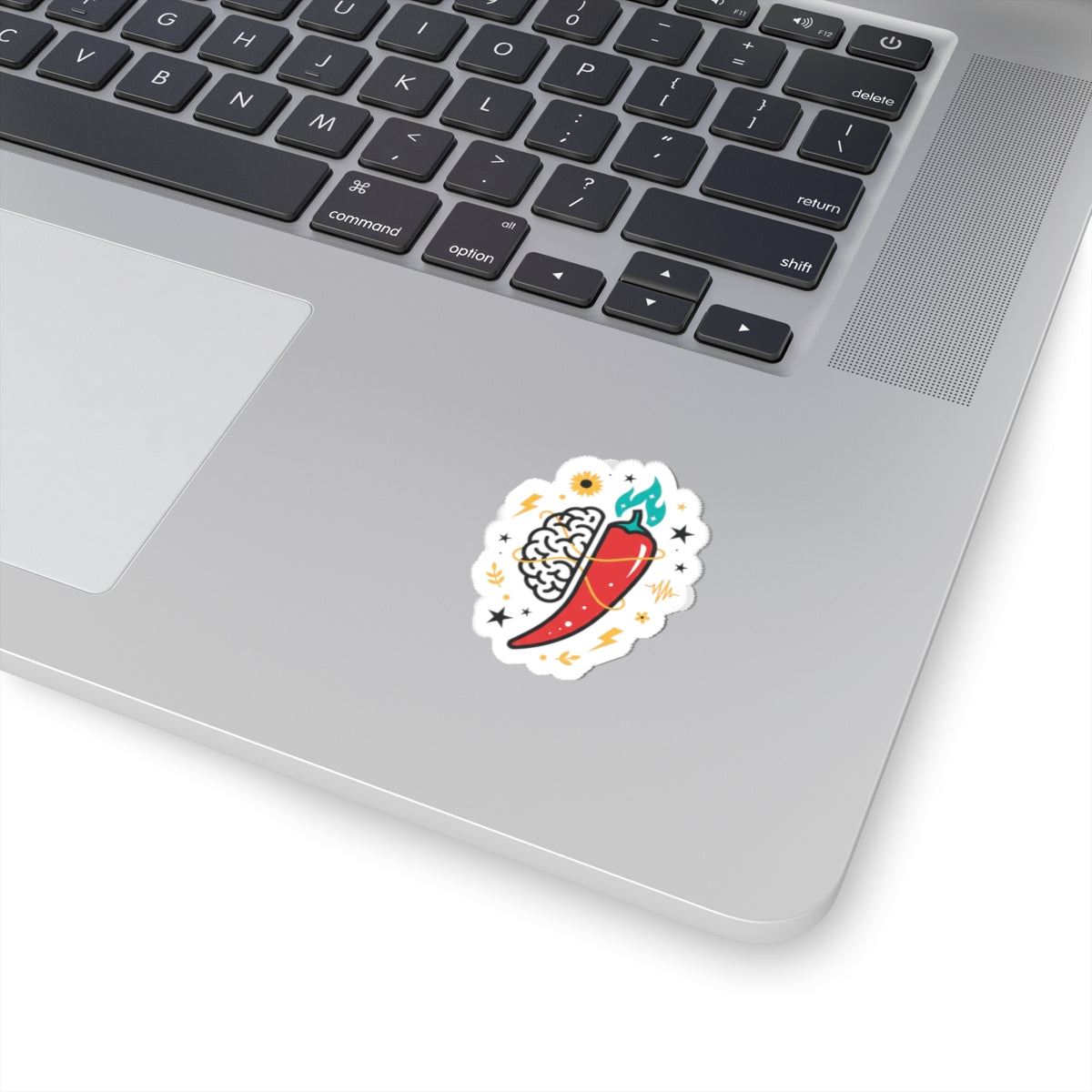 Neurodivergent Pepper Brain Sticker | neurodiversity, autistic pride