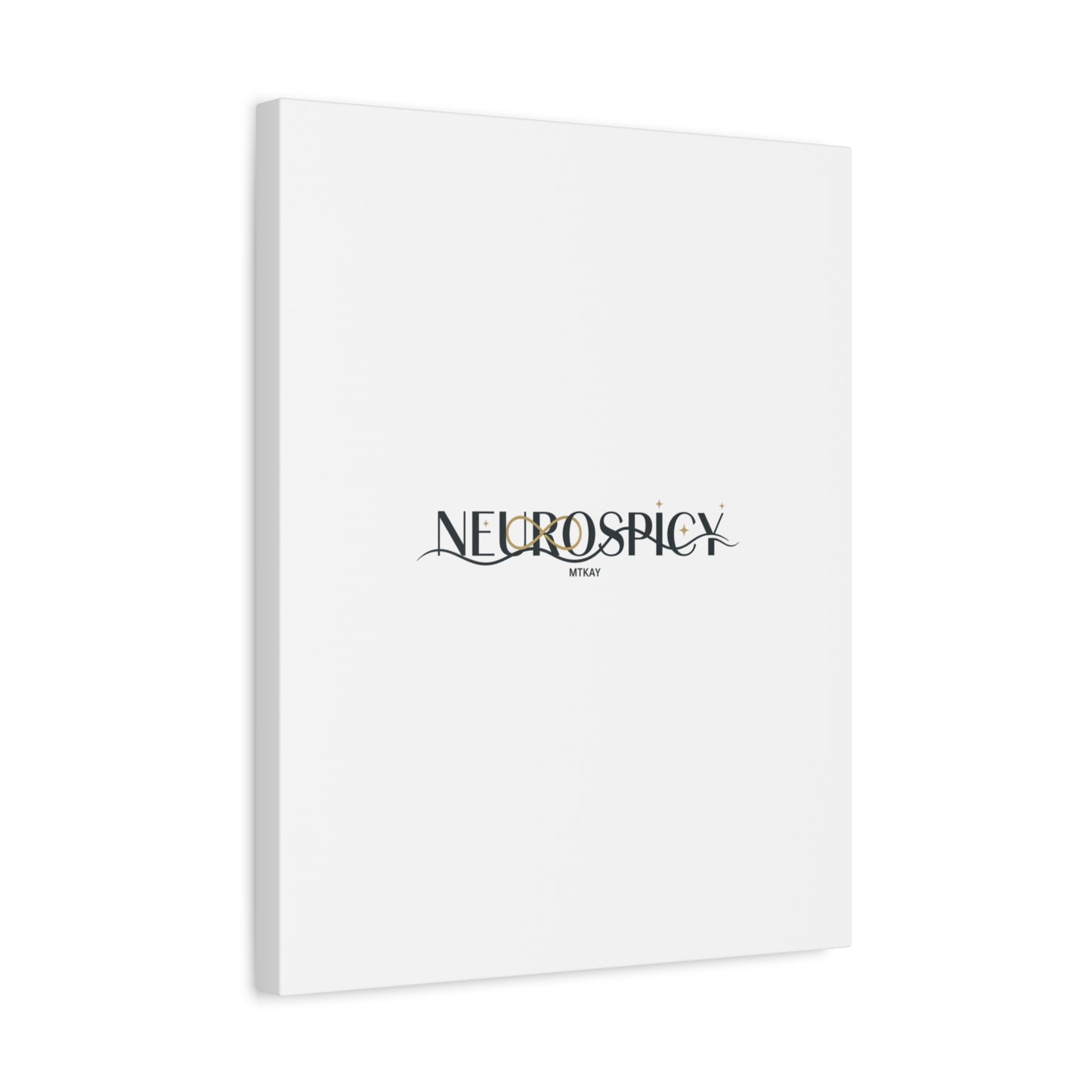 Neurospicy Canvas, Stretched | Autistic Pride, Neurodiversity Acceptance