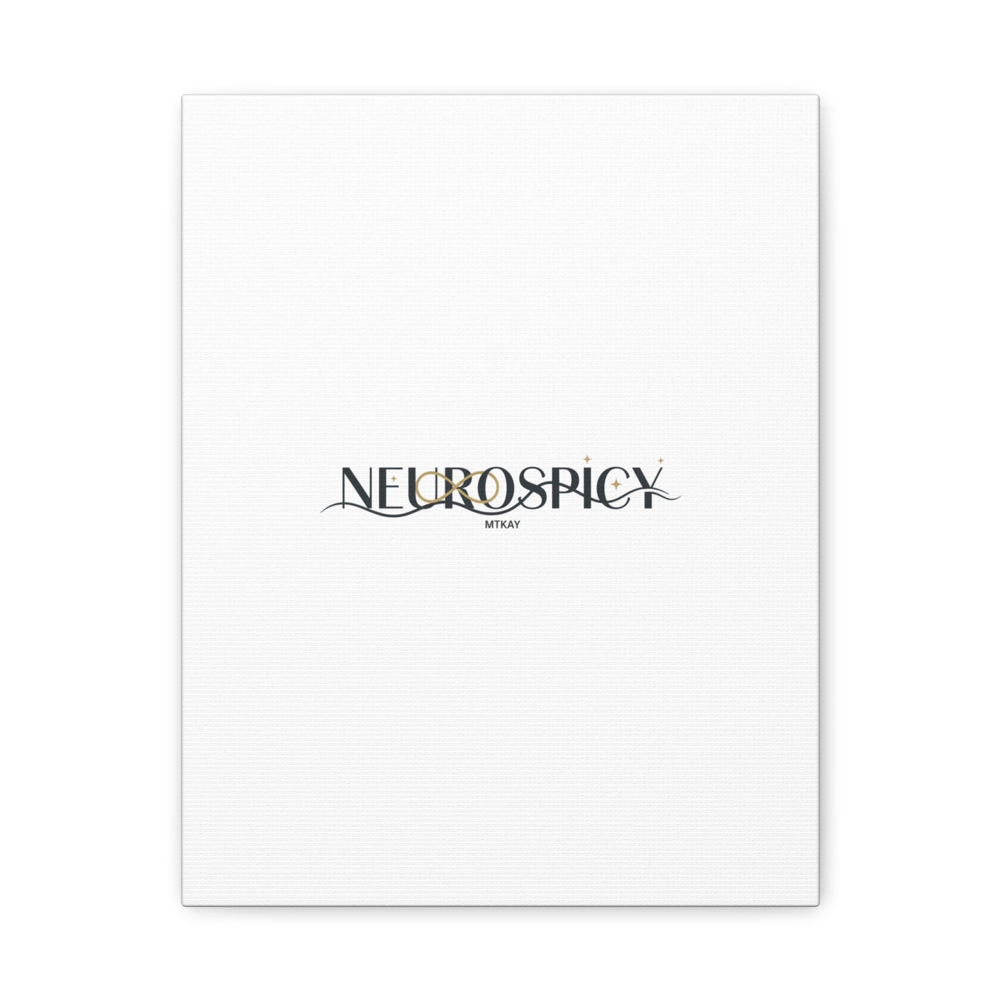 Neurospicy Canvas, Stretched | Autistic Pride, Neurodiversity Acceptance