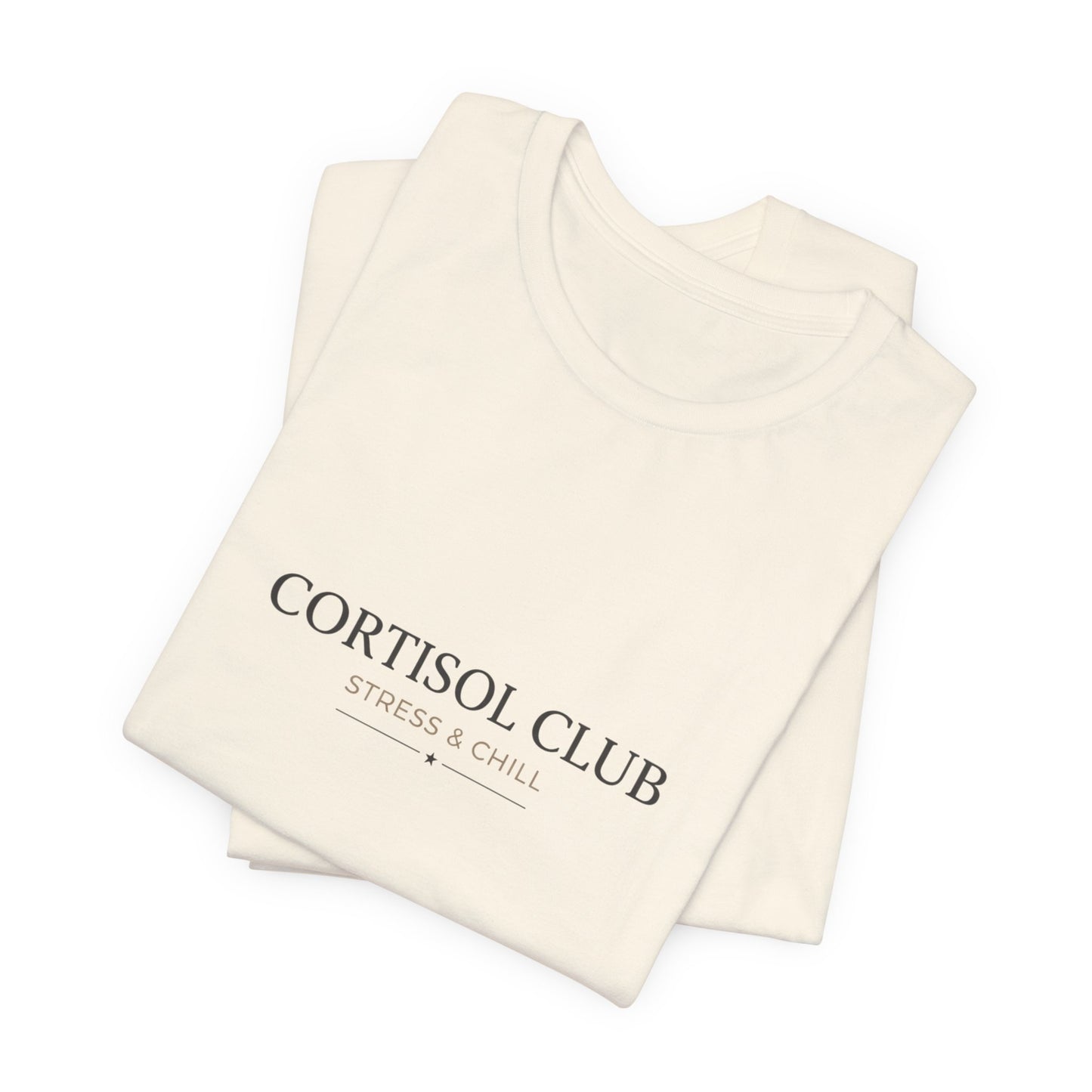Cortisol Club Tee | stress meme, burnout shirt