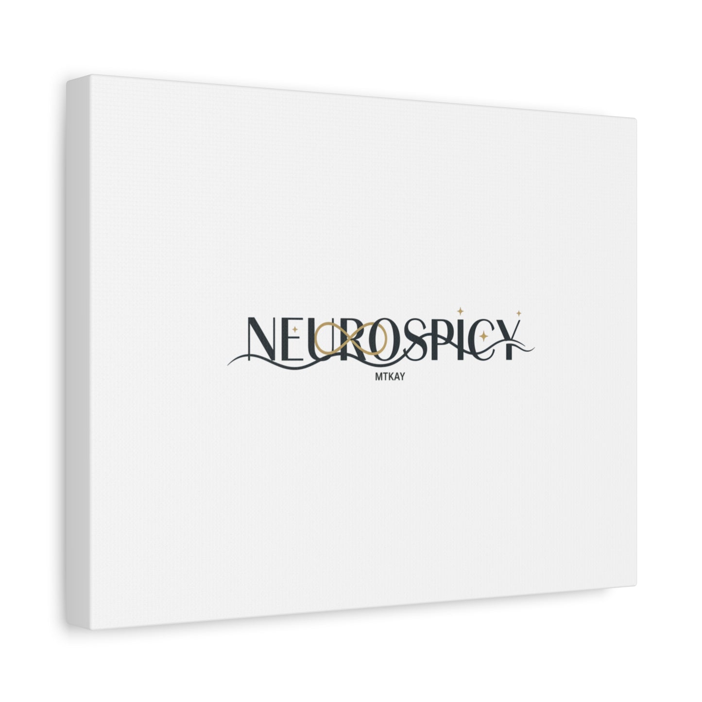 Neurospicy Canvas, Stretched | Autistic Pride, Neurodiversity Acceptance
