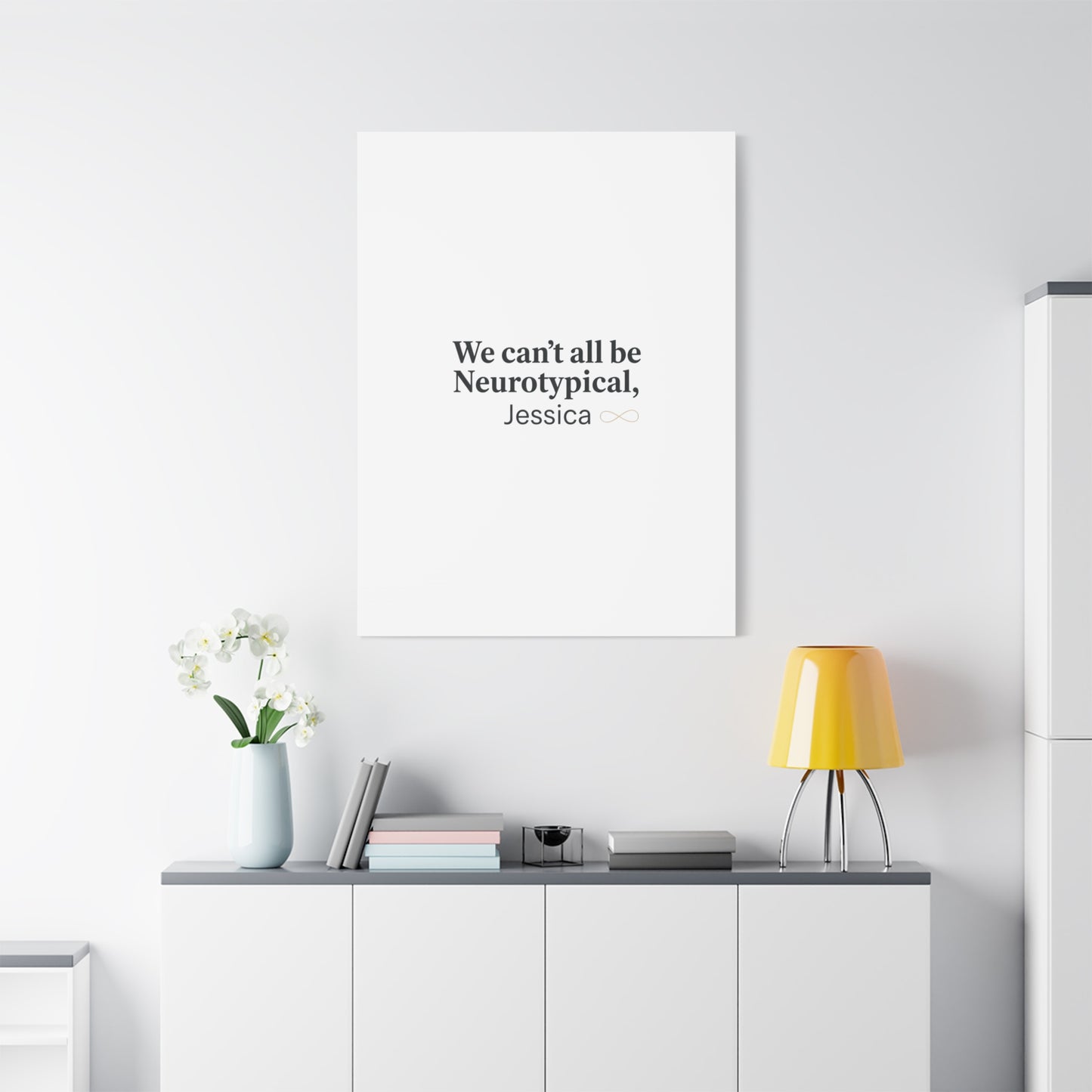 We Can't All Be Neurotypical Canvas | Neurodiversity, Autistic Pride
