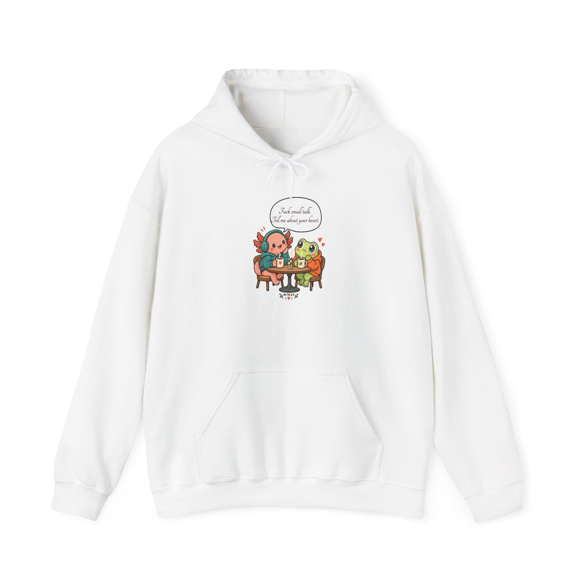 Cozy Homebody Illustration Hoodie | Cute Indoor Comfort, Stay-In Vibes