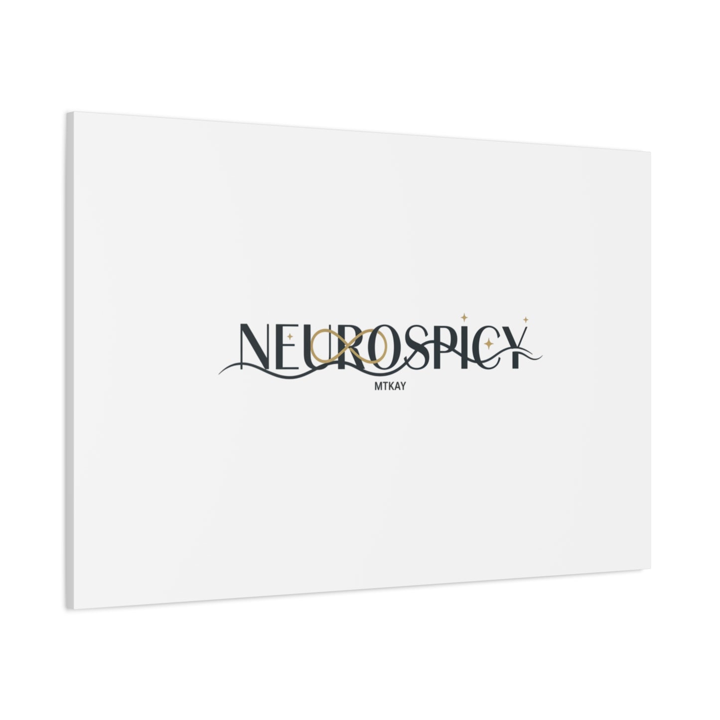 Neurospicy Canvas, Stretched | Autistic Pride, Neurodiversity Acceptance