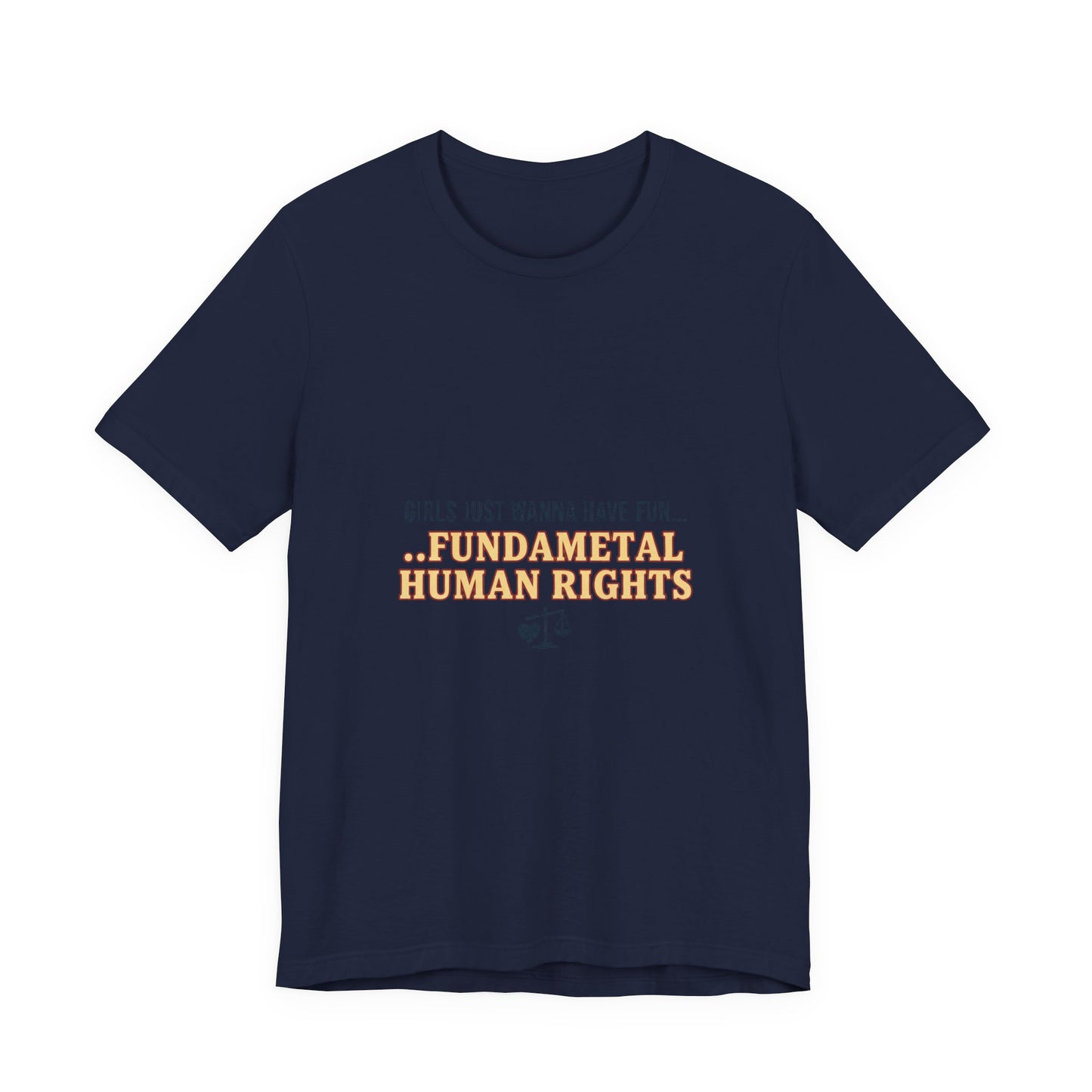 Fundamental Human Rights Tee | International Women's Day, IWD Typography