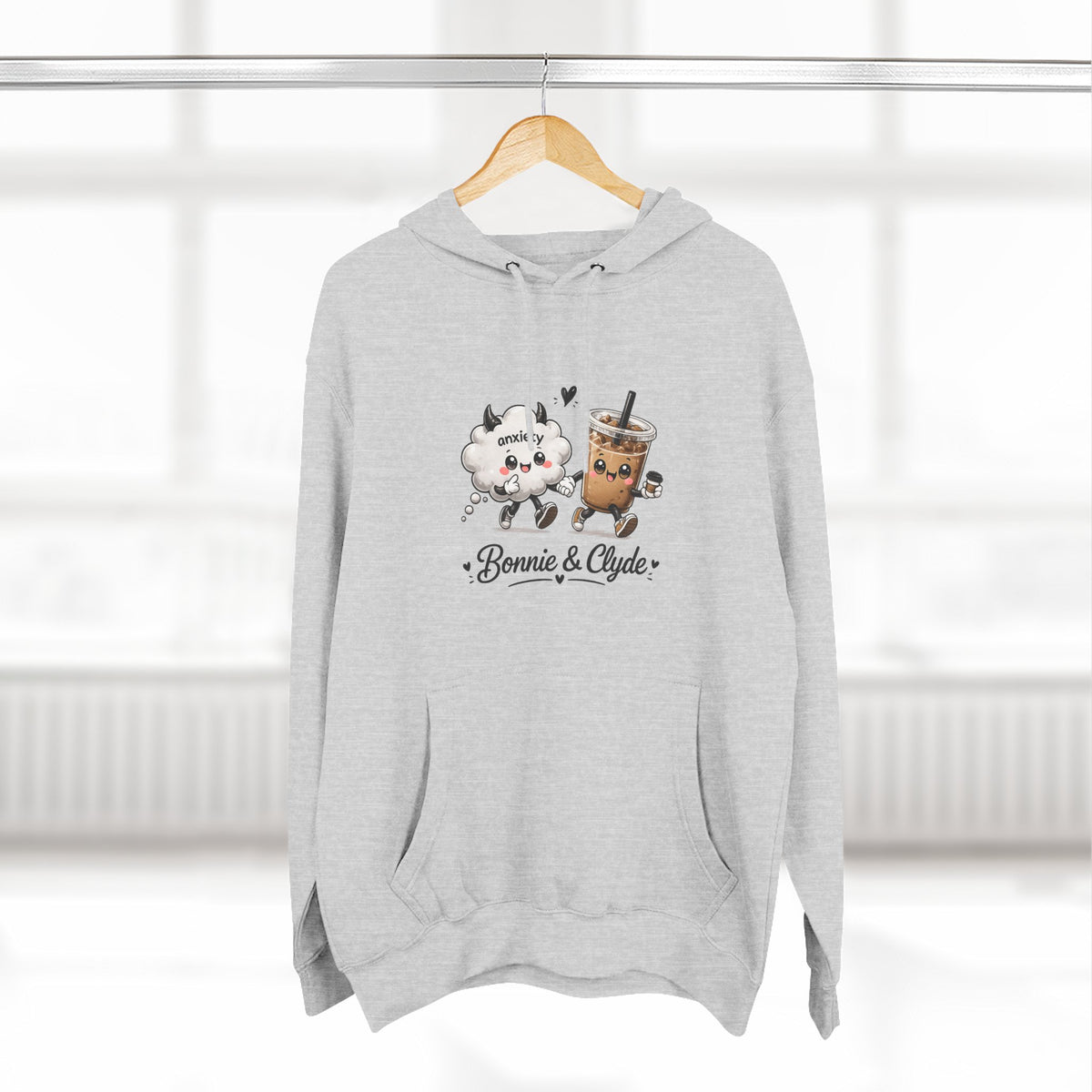 Bonnie & Clyde Coffee Hoodie ☕🤎