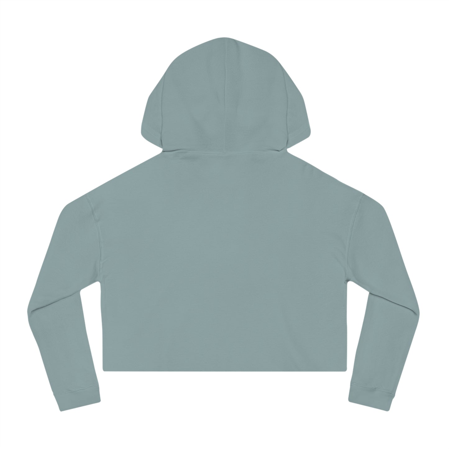 Cropped Hoodie — “My Therapist Knows About You” Minimal Graphic Cropped Sweatshirt