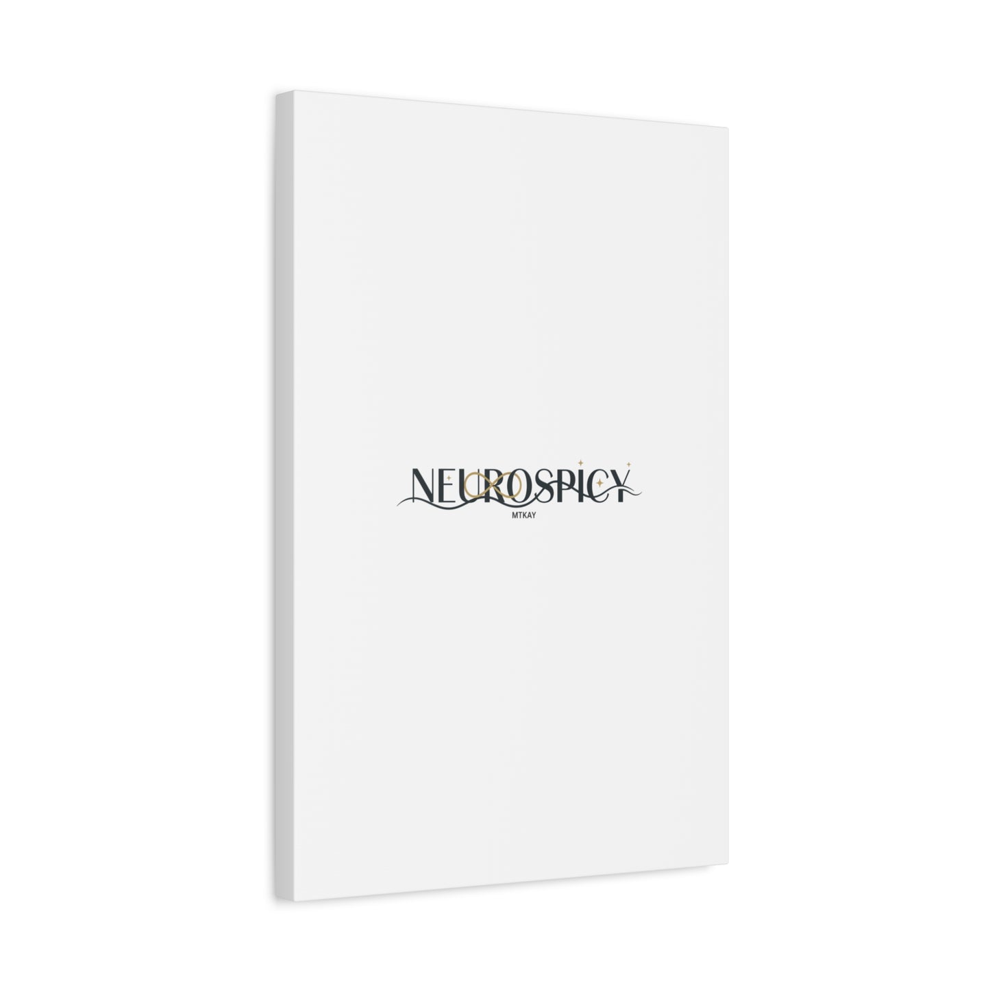 Neurospicy Canvas, Stretched | Autistic Pride, Neurodiversity Acceptance