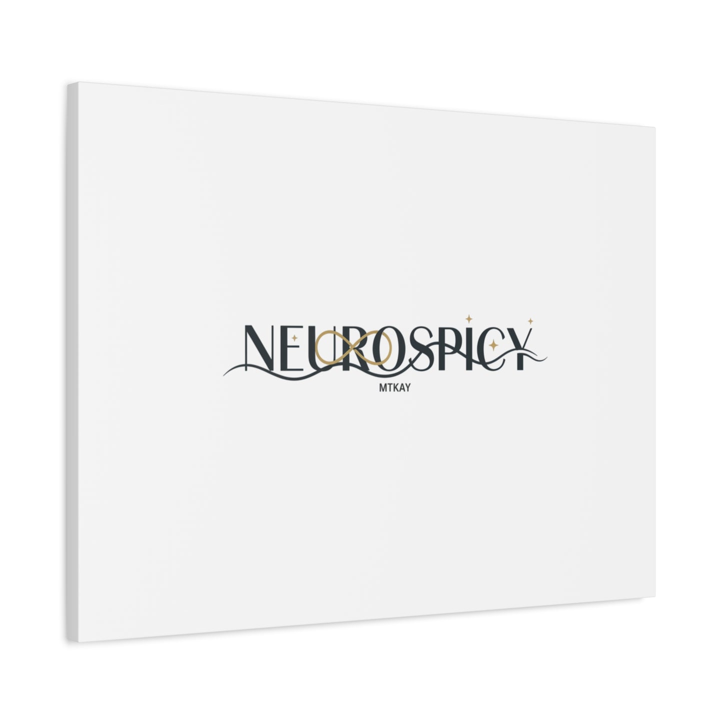 Neurospicy Canvas, Stretched | Autistic Pride, Neurodiversity Acceptance