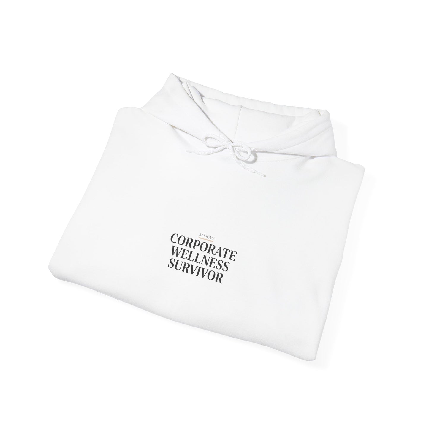 Corporate Wellness Survivor Hoodie | cortisol shirt, burnout shirt