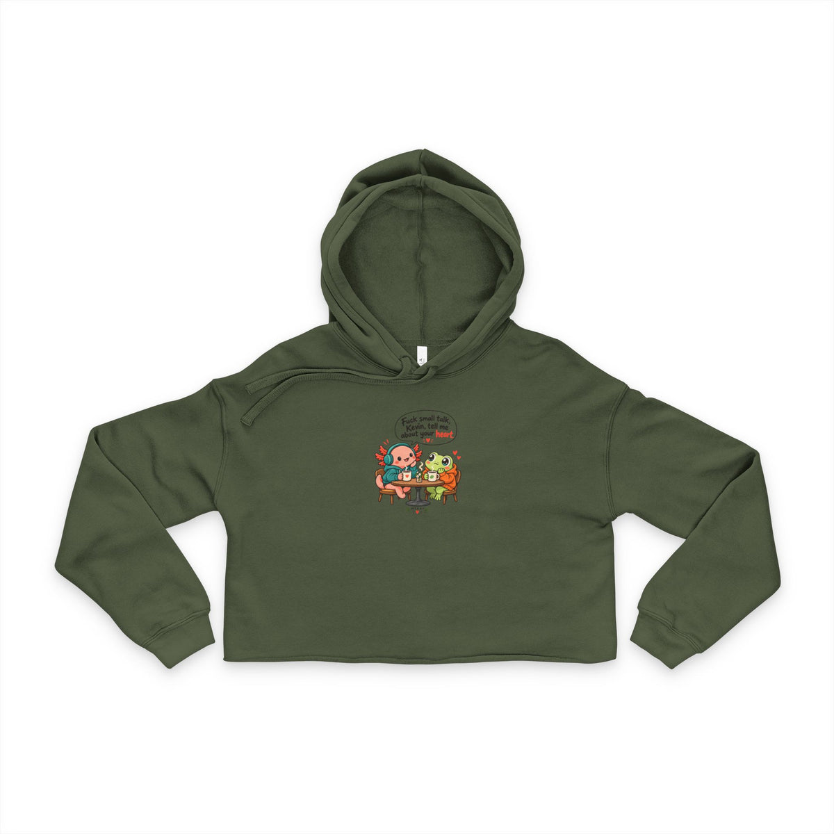 Cropped Hoodie — Small Talk