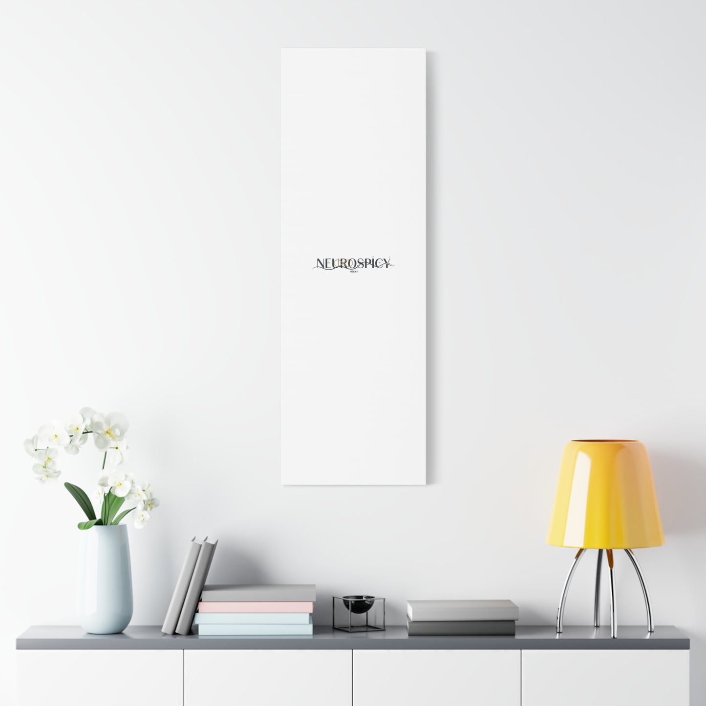 Neurospicy Canvas, Stretched | Autistic Pride, Neurodiversity Acceptance