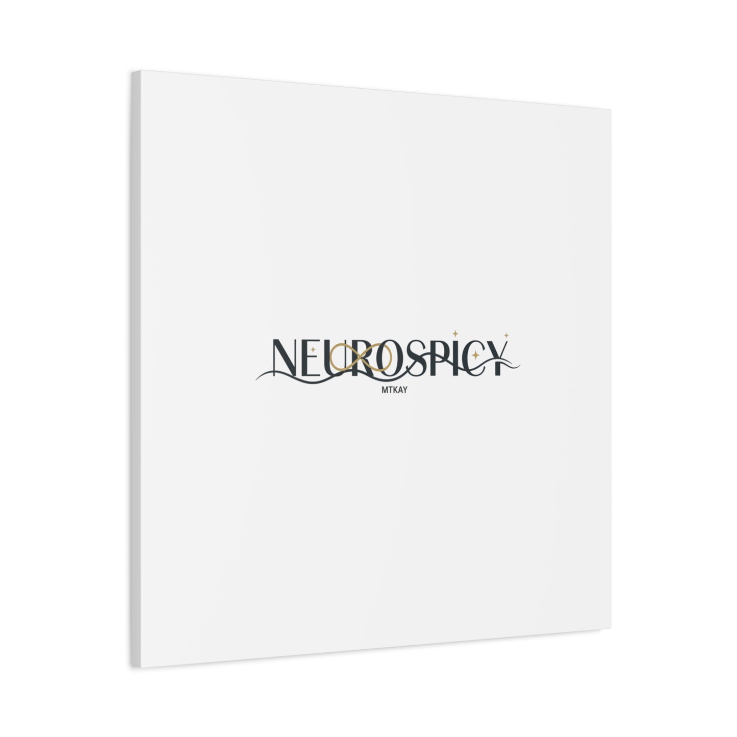 Neurospicy Canvas, Stretched | Autistic Pride, Neurodiversity Acceptance