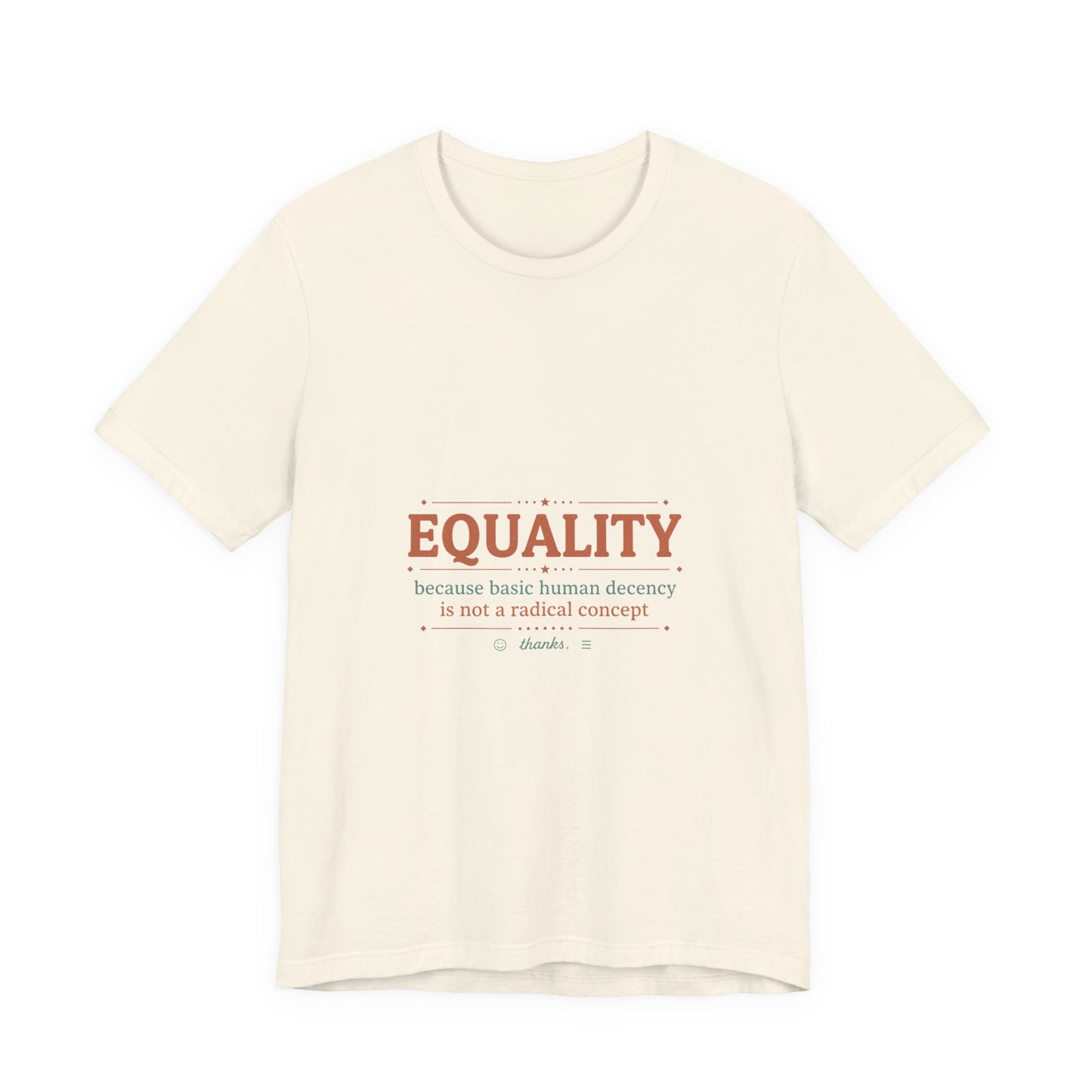 Equality Typography Tee | International Women's Day, IWD empowerment shirt