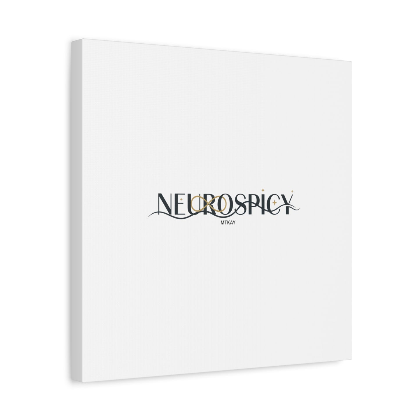 Neurospicy Canvas, Stretched | Autistic Pride, Neurodiversity Acceptance
