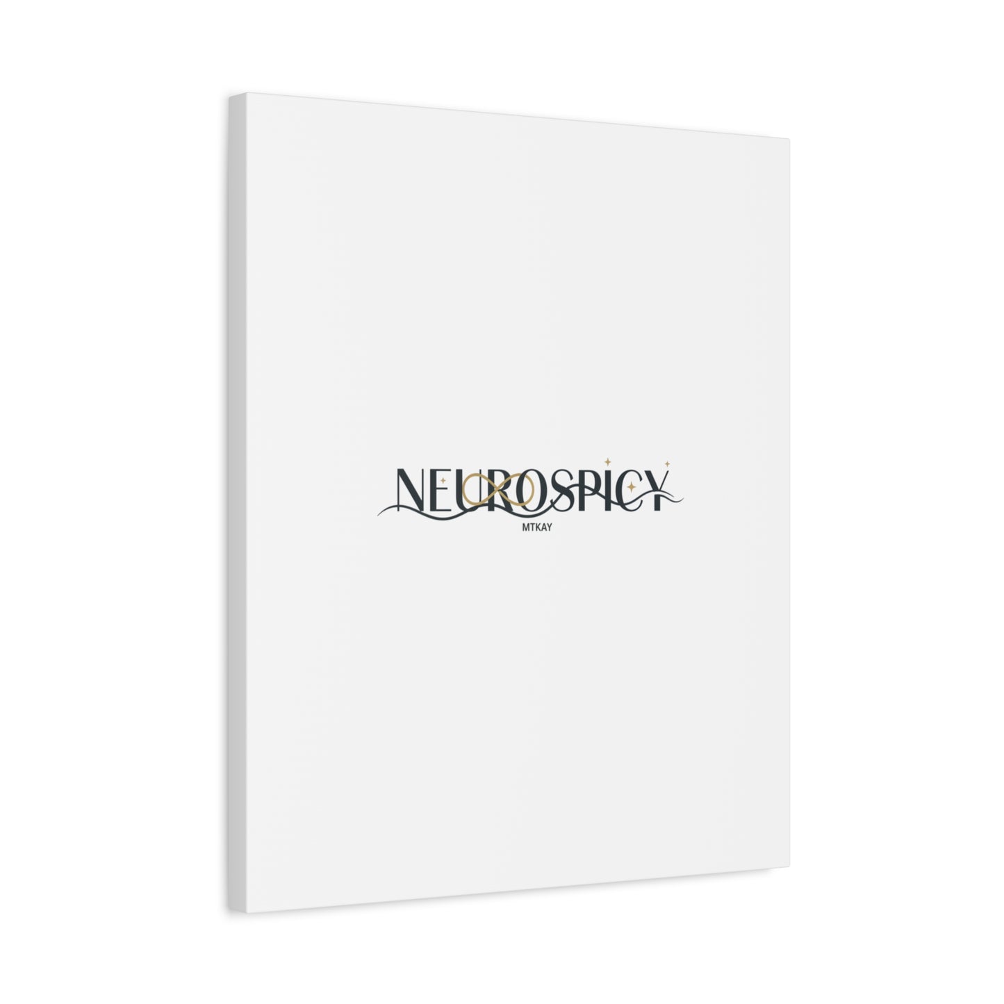 Neurospicy Canvas, Stretched | Autistic Pride, Neurodiversity Acceptance