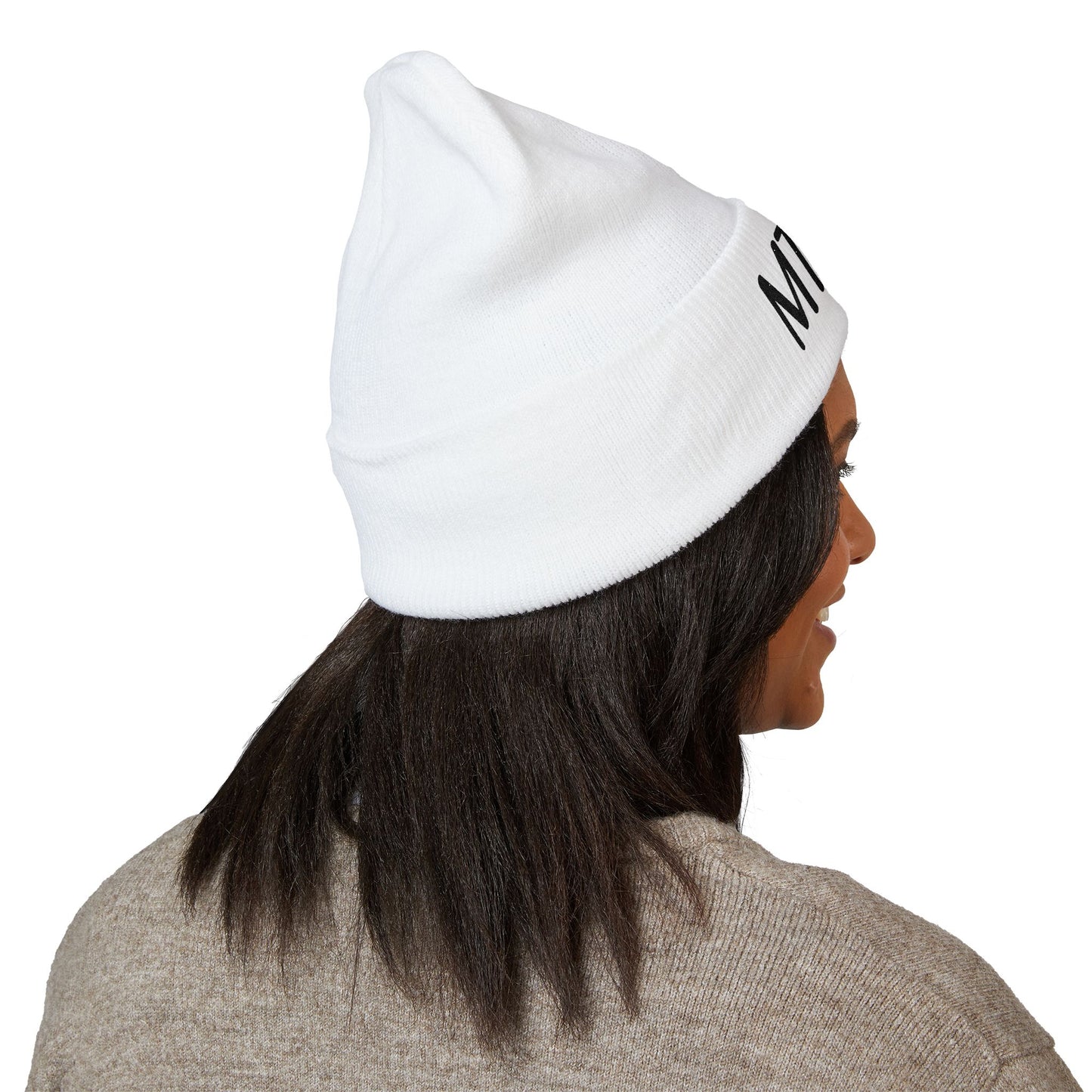 MTKAY Embroidered Cuffed Beanie — Classic Knit Winter Hat