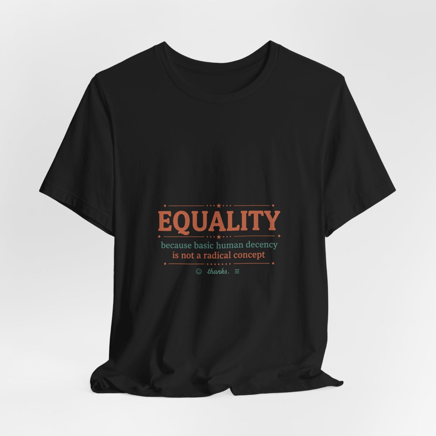 Equality Typography Tee | International Women's Day, IWD empowerment shirt