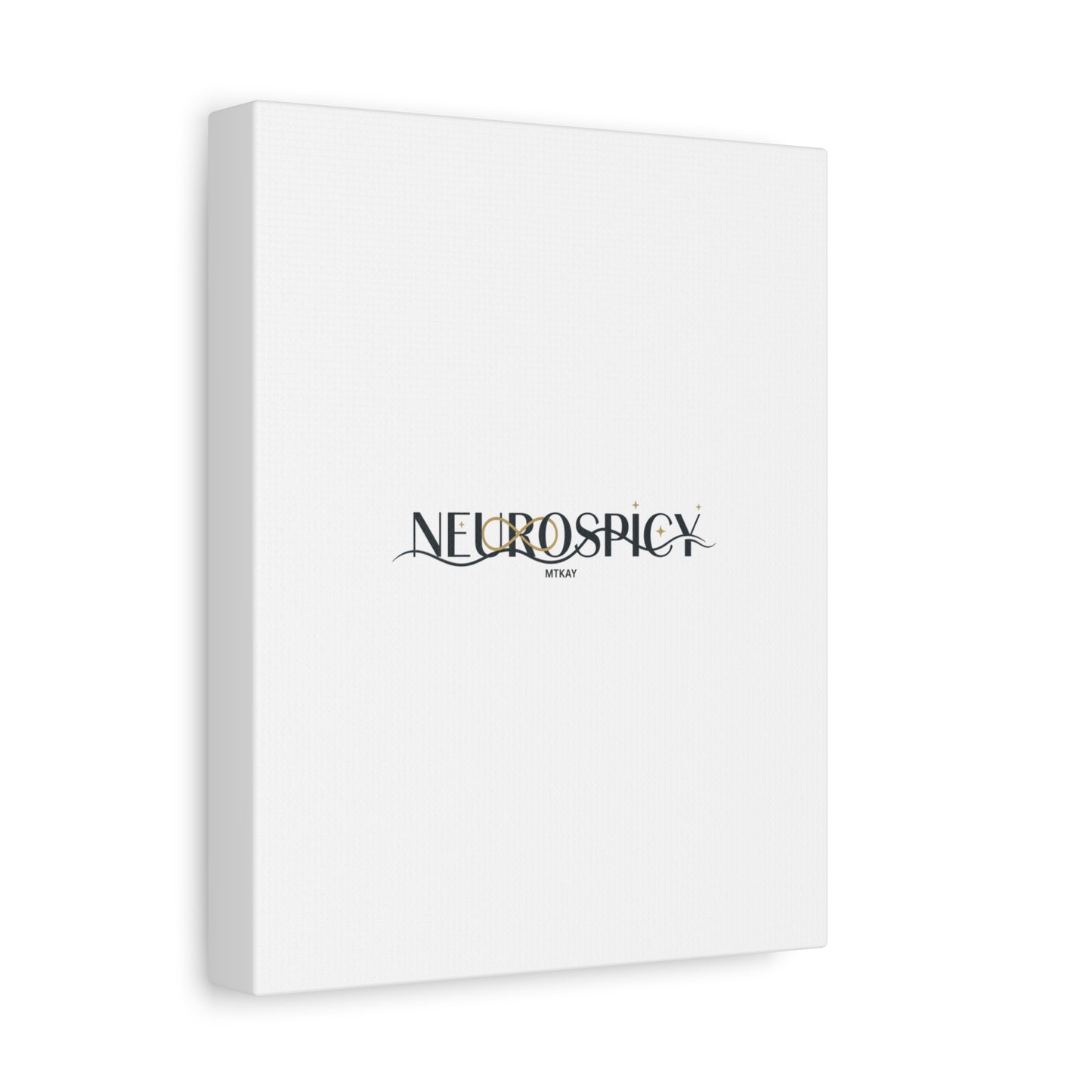 Neurospicy Canvas, Stretched | Autistic Pride, Neurodiversity Acceptance