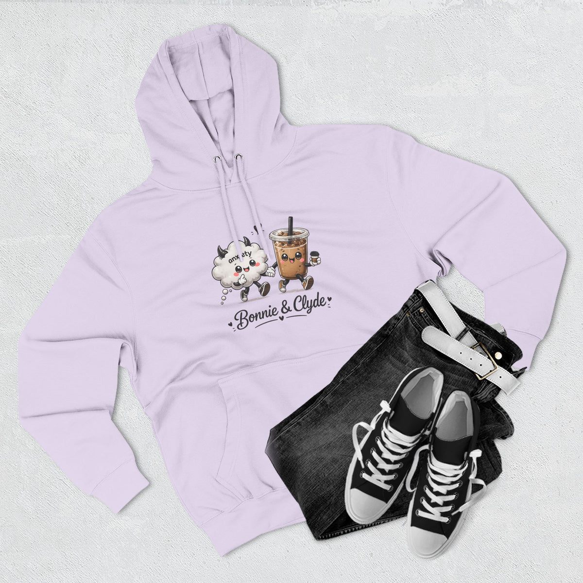 Bonnie & Clyde Coffee Hoodie ☕🤎