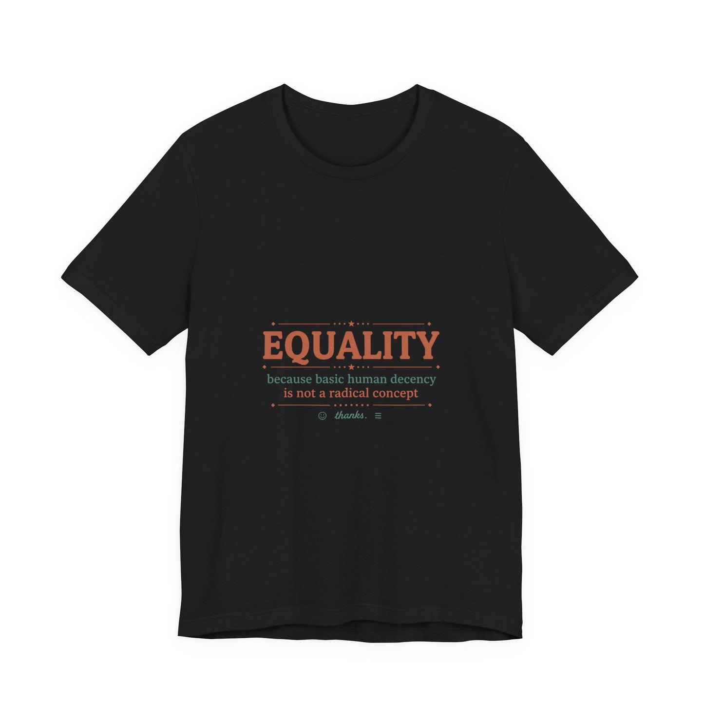 Equality Typography Tee | International Women's Day, IWD empowerment shirt
